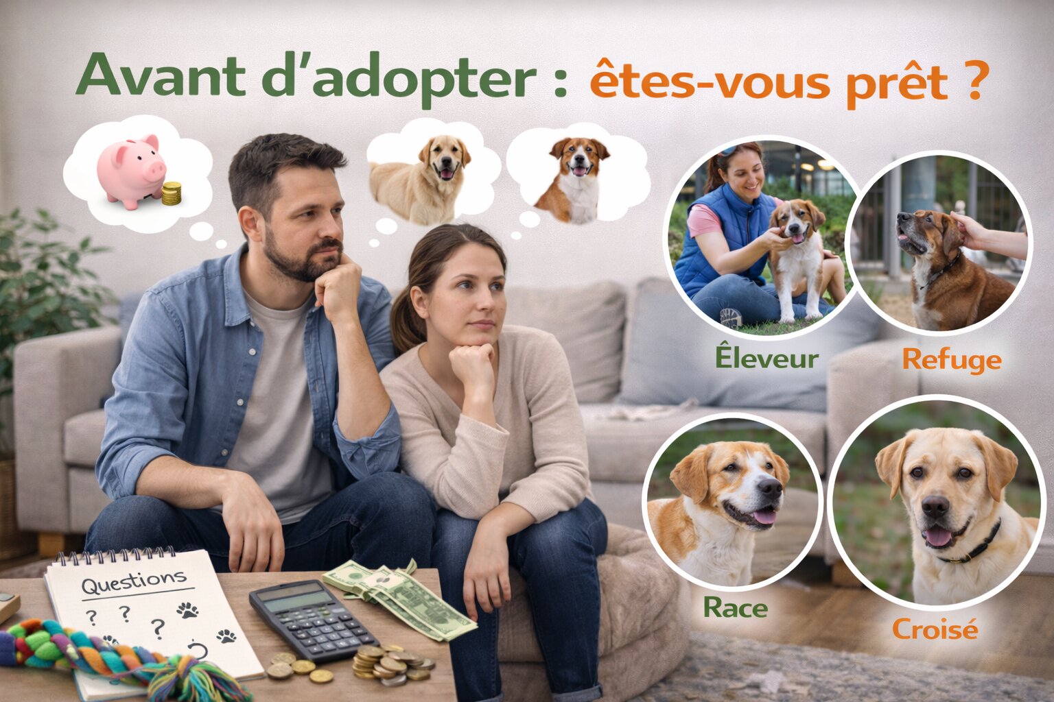 Avant d'adopter un chien : tout ce qu'il faut savoir